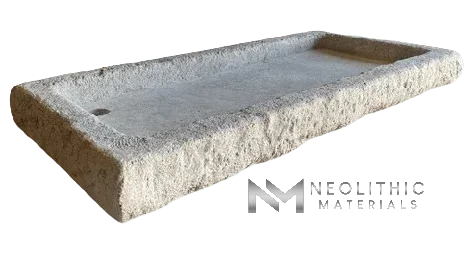 Antique Limestone Sink - Image 4